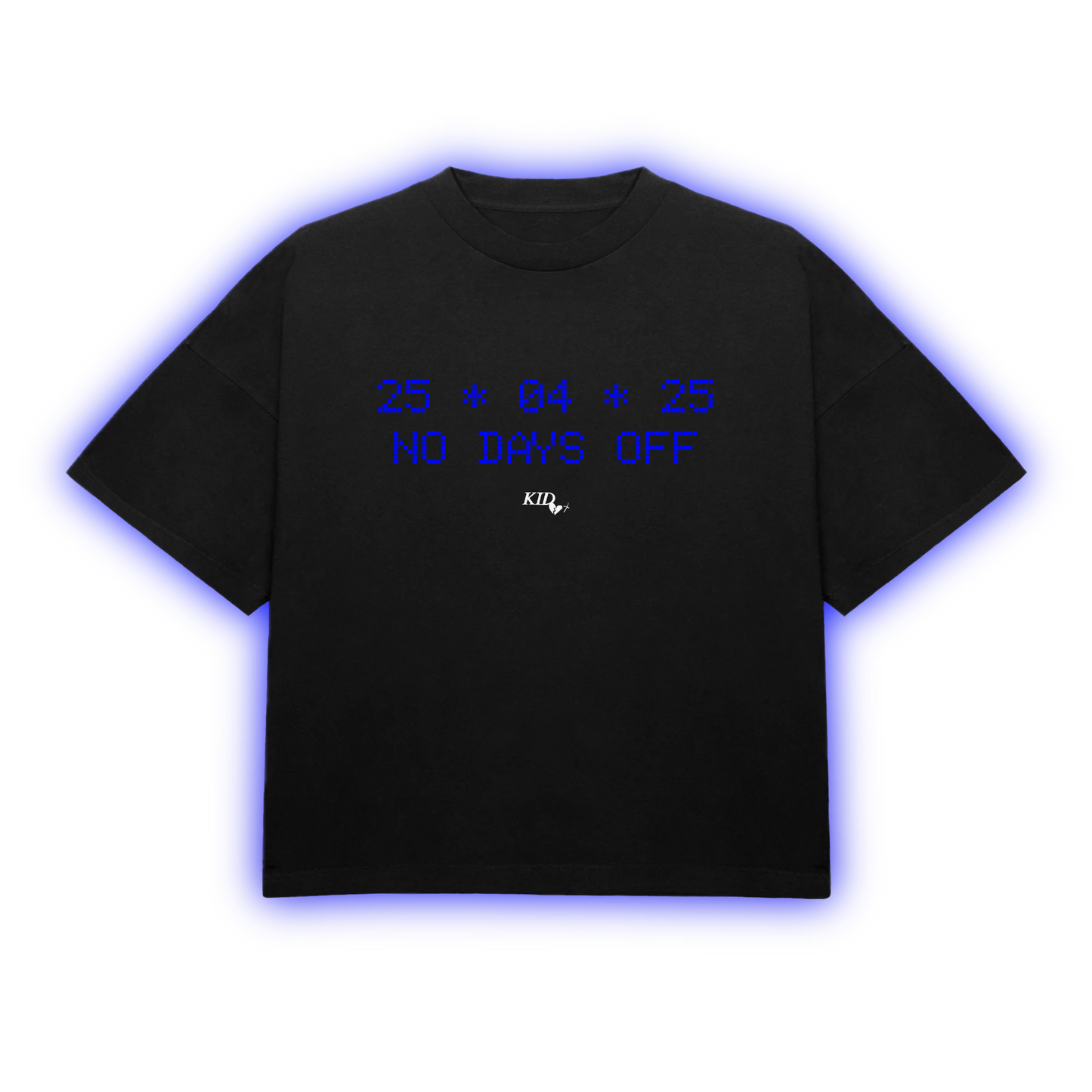 NO DAYS OFF TEE - BLUE