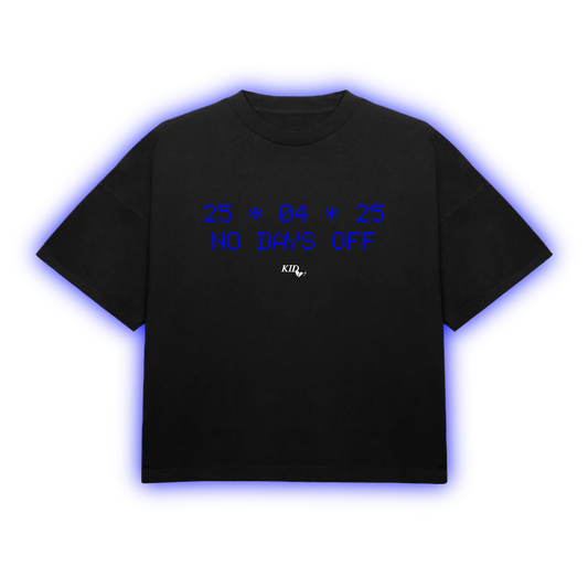 NO DAYS OFF TEE - BLUE